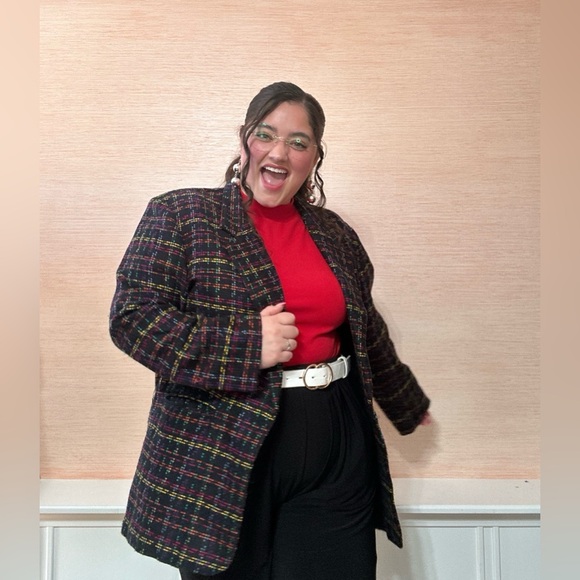 Studio C II Black and Confetti Colors Blazer - Picture 8 of 8